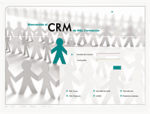 Tablet Screenshot of admin.mslformacion.es